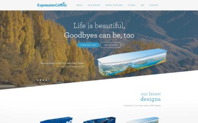Design your own Expression Coffin on our new website